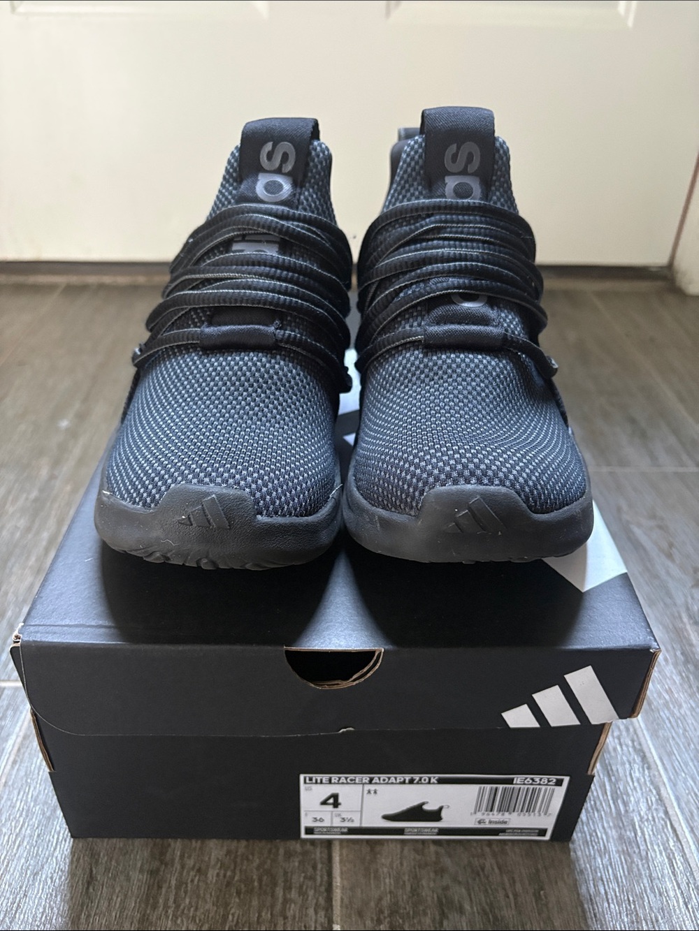 adidas Black Lite Racer Adapt Sneakers